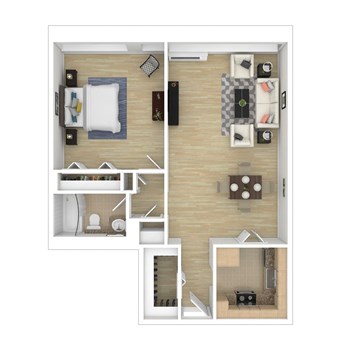 1G floor plan
